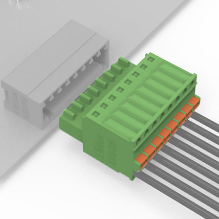 Соединитель плата-провод - LC6-2.5 series - Elinker Electric - PCB / плоский / внутренняя резьба