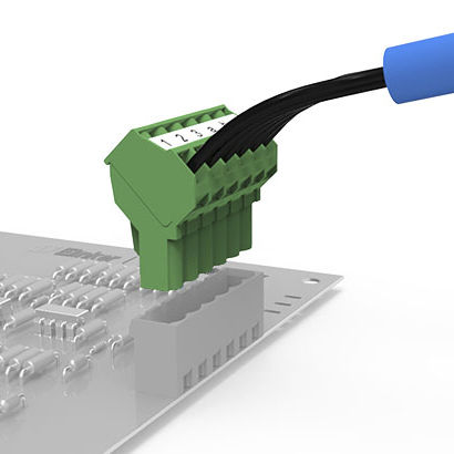 Клеммная колодка для печатной платы - LC4-5.08 - Elinker Electric - с винтовым соединением / из пластмассы