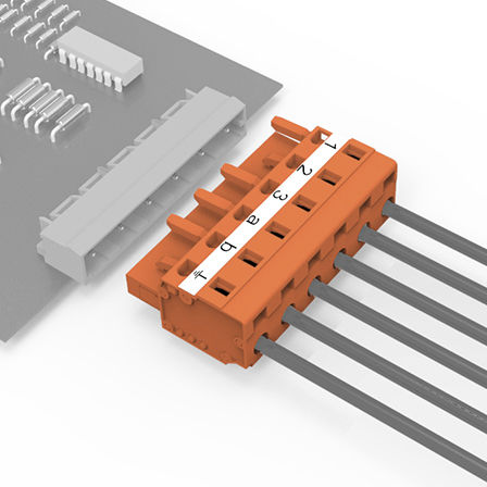 Соединитель PCB - LSC1-7.62 - Elinker Electric - внутренняя резьба / многополюсный / нейлоновый