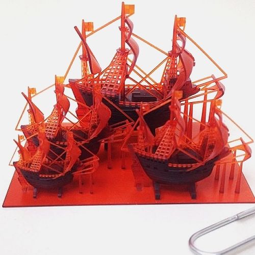 Смола для 3D-принтера из полимера - R5 - Envisiontec - красная / для прототипирования