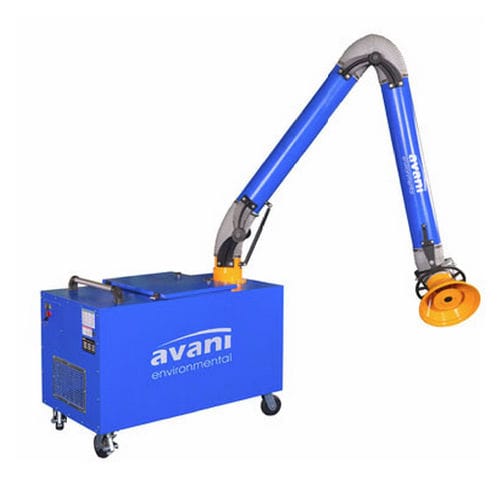 Мобильный дымоуловитель - SPC-800 - Avani Environmental - для сварки / с активным угольным фильтром / со всасывающим рукавом