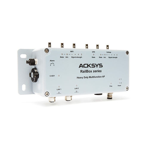 Маршрутизатор LTE - RailBox  - ACKSYS Communications & Systems - секционный / для передачи данных / Ethernet