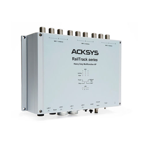 Точка доступа WiFi - RailTrack - ACKSYS Communications & Systems - MIMO / Ethernet / для сети