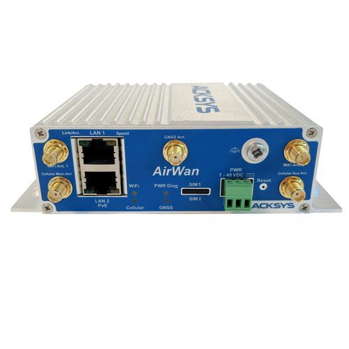 Секционный маршрутизатор - AirWan - ACKSYS Communications & Systems - беспроводной / GPS / GSM