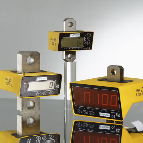 Динамометр для измерения нагрузки - PEV series - VERLINDE - с дисплеем LCD / с LED-дисплеем
