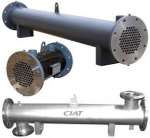 Кожухотрубный теплообменник - FSH - CIAT - жидкость/газ