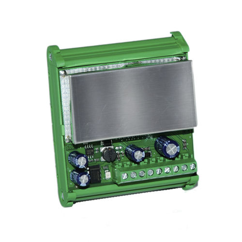 Аналоговый transmetteur de pesage - AMAV 02 - NBC Elettronica Group Srl - на DIN-рейке