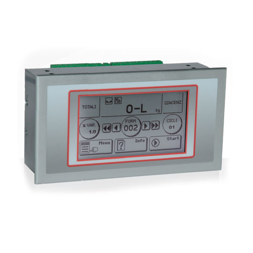 Весовой индикатор ЖК-дисплей - TS 01 - NBC Elettronica Group Srl - встраиваемый / IP65 / USB