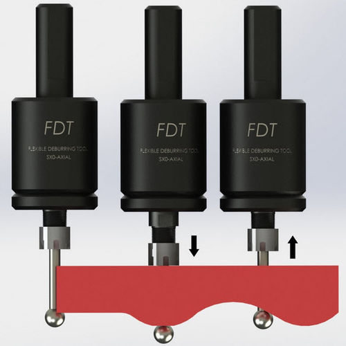 Станок для удаления заусенцев для станка с ЧПУ - FDT AXIAL (B) - AKS TEKNIK DEBURRING & MARKING TOOLS - фрезеровщик