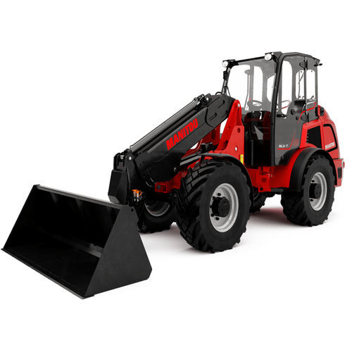 Шарнирный погрузчик - MLA-T 516-75 H - MANITOU - колесный / телескопический