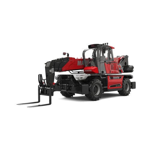 Телескопический вилочный погрузчик вращающийся - MRT 2570 - MANITOU - промышленный / для строительной площадки