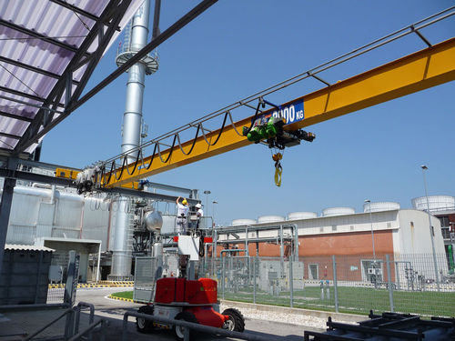 Однобалочный мостовой кран - ETS engineering Spa - с кабельной лебедкой