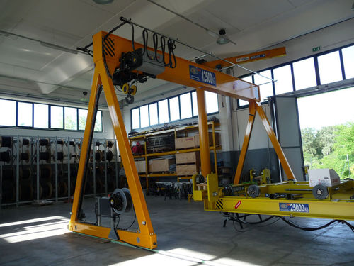 Однобалочный козловой кран - ETS engineering Spa