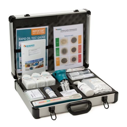 Испытательный набор для моторного масла - LubTest Professional™ - GESERCO - щелочности / вязкости / с ручным приводом