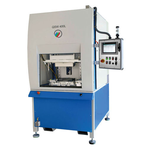 Станок для лазерной сварки - QSW 400 L - MECASONIC - термический / контролируемый PLC / автономный