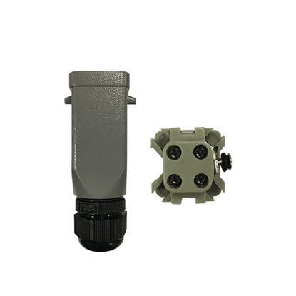 Соединитель для источника электропитания - CMB_03 series - iNOReA - Socket / прямой / наружная резьба-внутренняя резьба