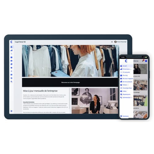 Программное обеспечение для управления - Cegid Retail Store Excellence - CEGID - для составления отчетности / контрольное / для обучения