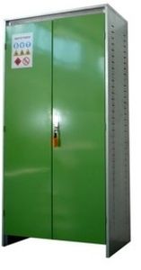 Шкаф для цеха - 2 000 x 1 000 x 500 mm - numak srl - на ножках / двойная дверь / из гальванизированной стали
