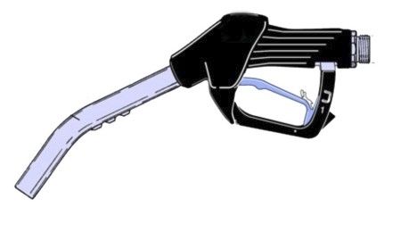 Раздаточный пистолет топлива - max. 60 l/min - numak srl - с ручным управлением
