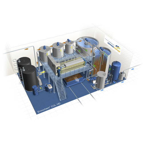 Компактная станция очистки для сточных вод - EnviroChemie GmbH - физико-химическая / компактная / батч