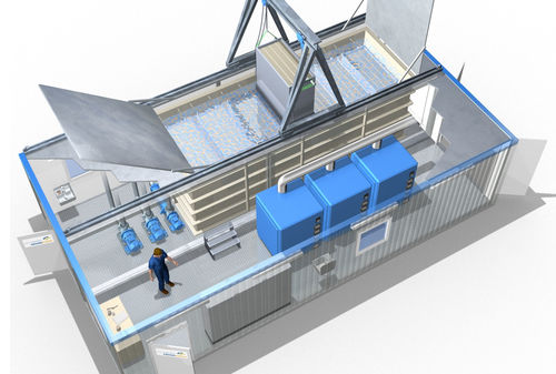 Биологически чистая станция очистки для сточных вод - EnviroChemie GmbH - с активированными грязями