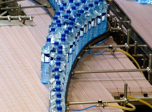 Ленточный конвейер - SIDEL - цепной / для скручивания в нити / однолинейный