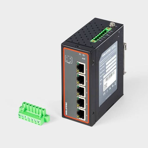 Коммутатор Ethernet PoE - UGS-505-4PoE - Welotec GmbH - неуправляемый / 5 портов / Gigabit Ethernet