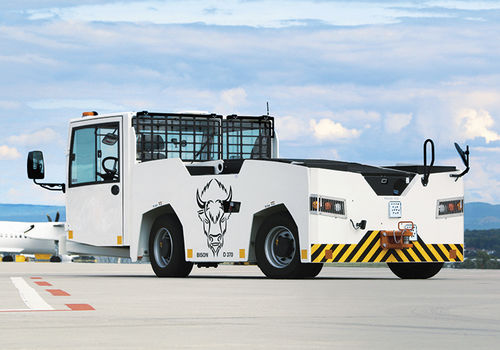 Самолетный трактор - »BISON« D 370 - Goldhofer - электрический / дизельный / 4-колесный