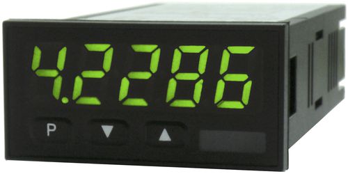 Индикатор с 4 цифрами -  48x24 - 96x48 mm | M1, M2, M3 series - MONTWILL GmbH - 7 сегментов / LED / цифровой