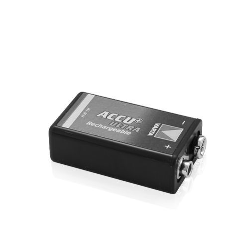 Заряжаемая батарейка Ni-MH - VARTA Microbattery GmbH - прямоугольная / 9 В / для использования в медицине