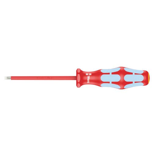 Плоская отвертка - 3160 i VDE series - Wera Tools - изолированная / из нержавеющей стали