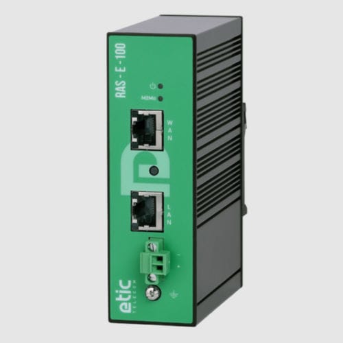 Маршрутизатор связи - RAS-E-100 - ETIC TELECOM - беспроводной / Ethernet / ЛВС