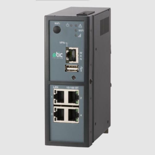 Маршрутизатор связи - IPL-E-400 - ETIC TELECOM - для передачи данных / Ethernet / ЛВС