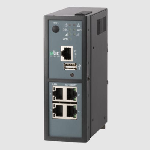 Маршрутизатор связи - IPL-A-400 - ETIC TELECOM - для передачи данных / Ethernet / ЛВС