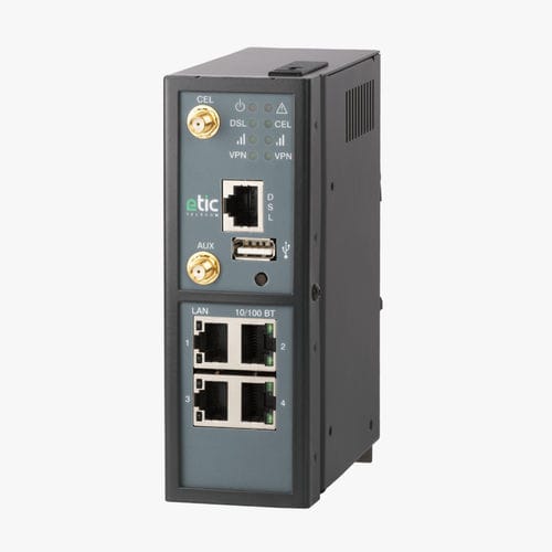Секционный маршрутизатор - IPL-DAC-400 series - ETIC TELECOM - связи / для передачи данных / беспроводной