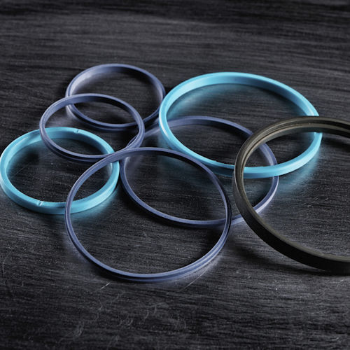 Уплотнитель из ПТФЭ - PTFE Competence Center GmbH - уплотнительное кольцо V-образного сечения / для клапана / для гидравлического цилиндра