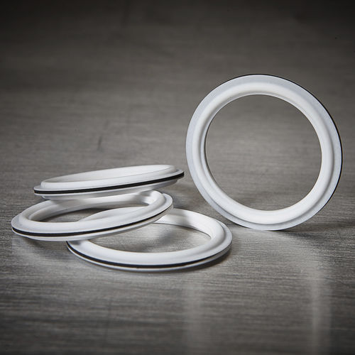 Уплотнитель для соединения шланга - PTFE Competence Center GmbH - из ПТФЭ / для фармацевтической промышленности / для сельского хозяйства и пищевой промышленности