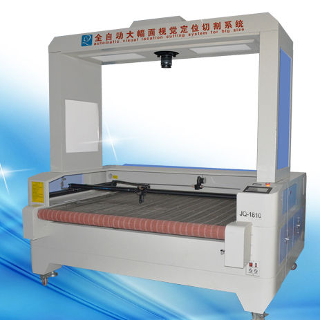 Станок для резки CO2-лазер - Jinan JinQiang Laser CNC Equipment Co; Ltd.  - для текстиля / для автомобилестроения / для промышленного применения