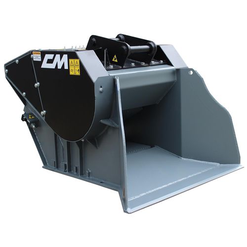 Ковш дробилка - CBF-L series - CM Srl - для гидравлического экскаватора / для компактного погрузчика