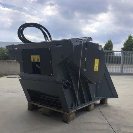Ковш дробилка - CBF-L 80 - CM Srl - для гидравлического экскаватора / для компактного погрузчика / для экскаватора-погрузчика