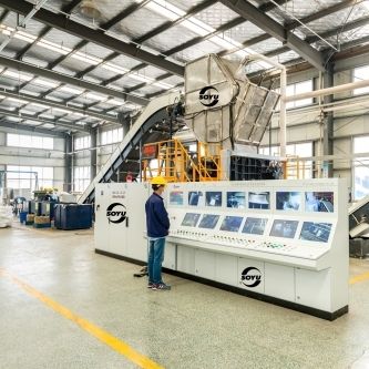 Устройство для переработки для пластмассы - Changshu Shouyu Machinery Co.,Ltd - для металлов / для алюминия / для холодильников