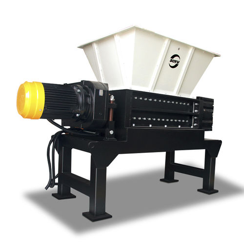 Первичный измельчитель - SYU19 series - Changshu Shouyu Machinery Co.,Ltd - двухвальный / для отходов / металлический