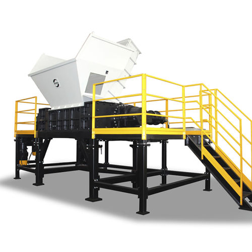Первичный измельчитель - SYU41 series - Changshu Shouyu Machinery Co.,Ltd - двухвальный / для отходов / металлический