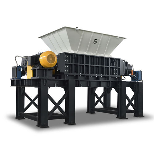Первичный измельчитель - SYU26 series - Changshu Shouyu Machinery Co.,Ltd - двухвальный / для отходов / металлический