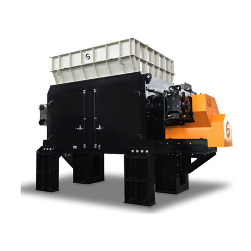 Первичный измельчитель - SR1400 - Changshu Shouyu Machinery Co.,Ltd - с 1 валом / для дерева / для твердых и сыпучих отходов
