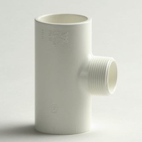 Резьбовой фитинг - WIT2050 series  - Van de Lande BV - Т-образный / BSP / из PVC-U