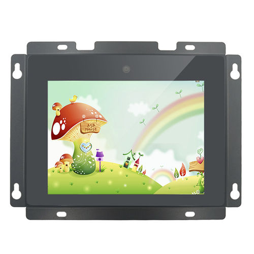 Панельный ПК TFT LCD - AMG-08PPC01T1 - AMONGO Display Technology(ShenZhen)Co.,LTD - со светодиодной подсветкой / с емкостным сенсорным экраном PCAP / с многоточечным сенсорным экраном