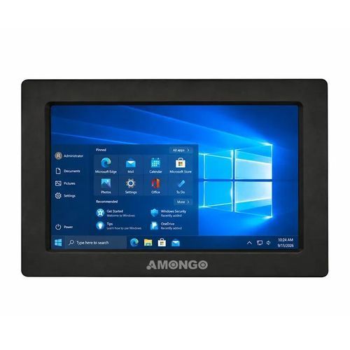 Панельный ПК с резистивным сенсорным экраном - AMG-15PPC04T1 - AMONGO Display Technology(ShenZhen)Co.,LTD - с емкостным сенсорным экраном PCAP / 15,6" / Intel® Atom