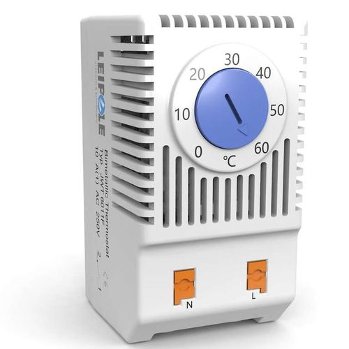 Биметаллический термостат - JSK0011F - Shanghai Leipold Electric Co., Ltd. - с клеммной колодкой / на DIN-рейке / для электрошкафа