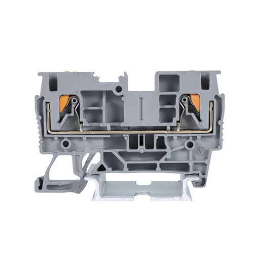 Проходная клеммная колодка - JPT 2.5 - Shanghai Leipold Electric Co., Ltd. - на DIN-рейке / вставная / на пружине